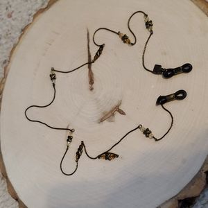 CMC Eyeglass Metal Chain with X Design